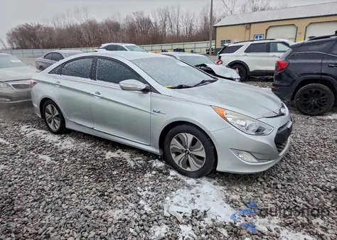 2013 Hyundai Sonata Hybrid z USA, uszkodzony, nr VIN KMHEC4A43DA080296